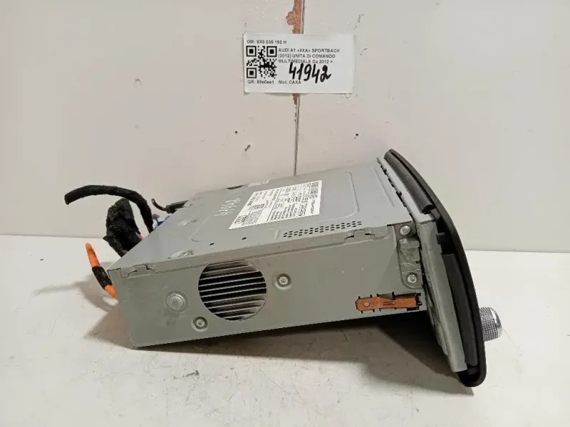 Unita DI Comando Multimediale 8X0 035 192 H Audi A1 8XA Sportback 2012
