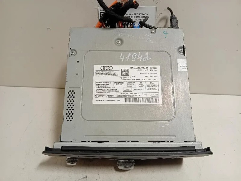Unita DI Comando Multimediale 8X0 035 192 H Audi A1 8XA Sportback 2012