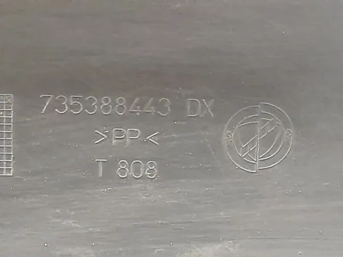 Paraurti Angolare POST DX 735388443 Fiat Doblò III 2010