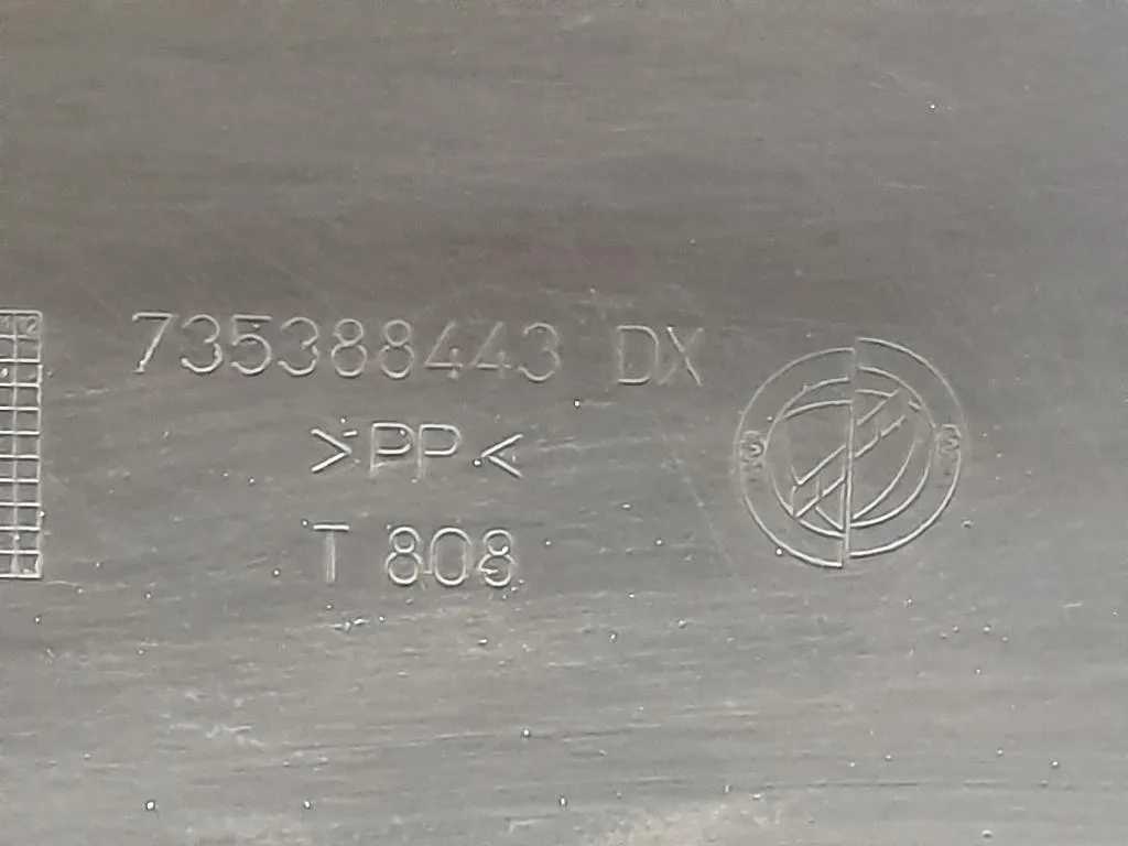 Paraurti Angolare POST DX 735388443 Fiat Doblò III 2010