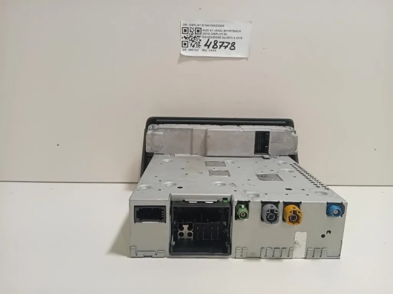 Unita DI Comando Multimediale UNITA DI COMANDO MULTIMEDIALE Audi A1 8XA Sportback 2012