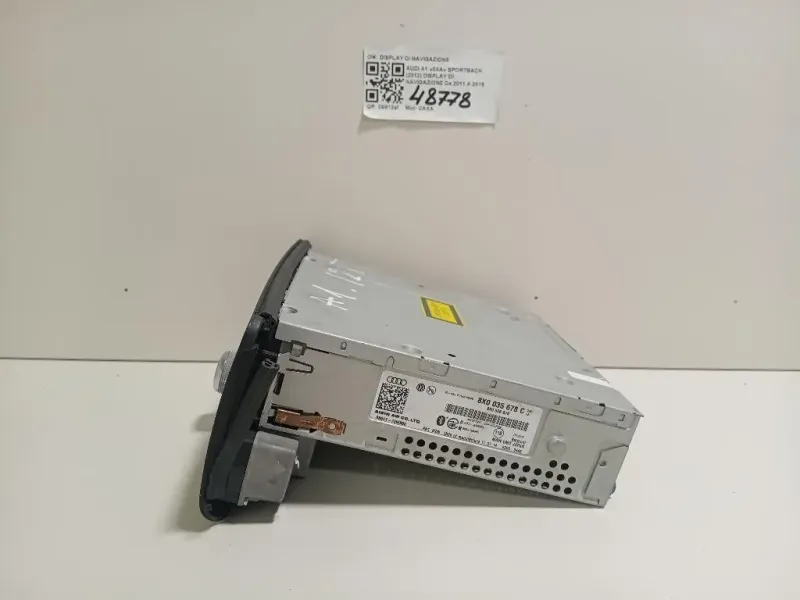 Unita DI Comando Multimediale UNITA DI COMANDO MULTIMEDIALE Audi A1 8XA Sportback 2012