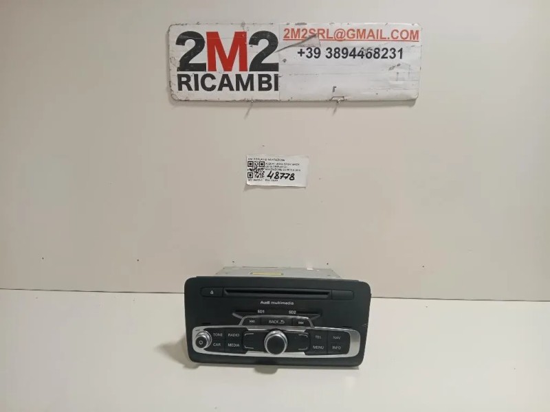 Unita DI Comando Multimediale UNITA DI COMANDO MULTIMEDIALE Audi A1 8XA Sportback 2012