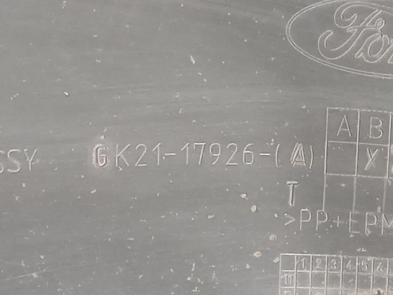 Paraurti Angolare POST DX GK21-17926-A Ford Transit Custom I 2013