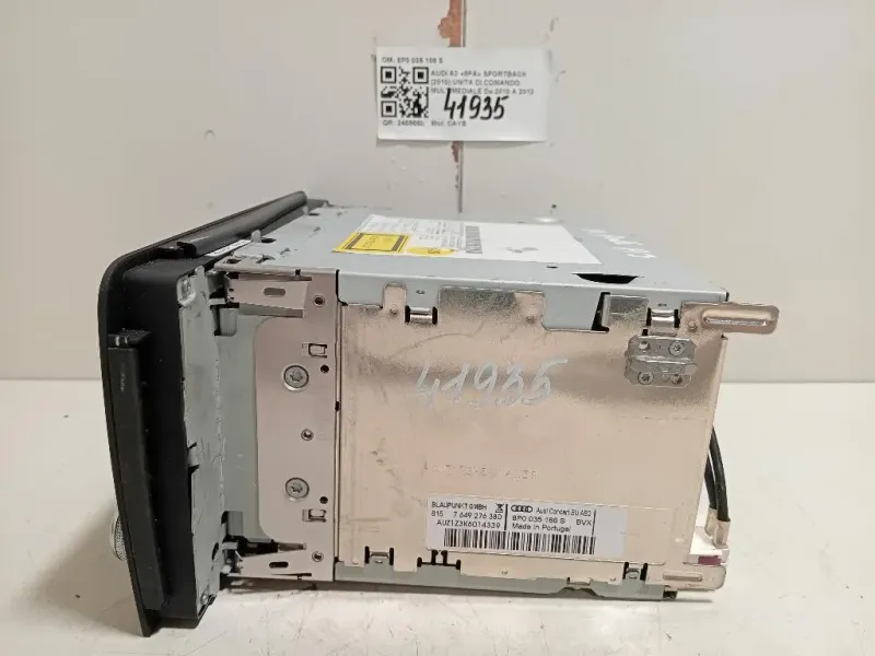 Unita DI Comando Multimediale 8P0 035 186 S Audi A3 8PA Sportback 2010