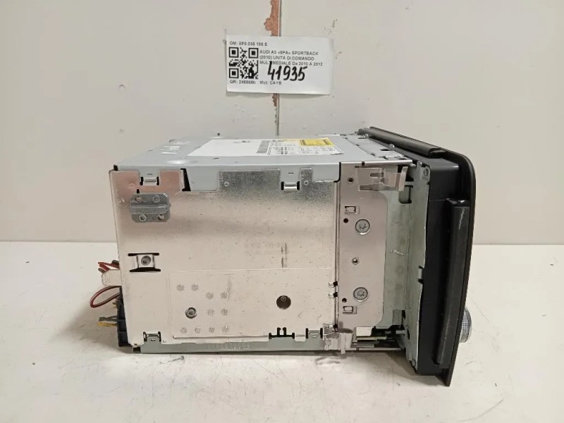 Unita DI Comando Multimediale 8P0 035 186 S Audi A3 8PA Sportback 2010