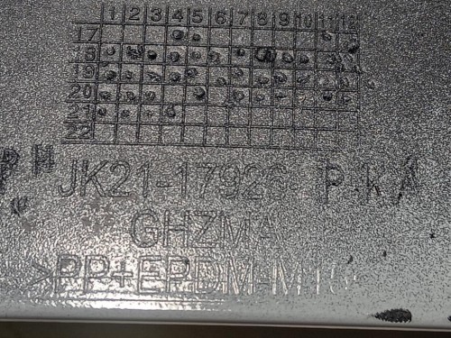 Paraurti Angolare POST DX JK21-17926-BKA Ford Transit Custom I 2013