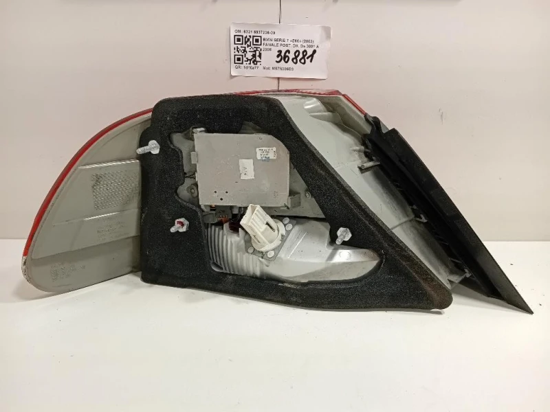 Fanale POST DX 6321 6937236-09 Bmw Serie 7 E66 2003
