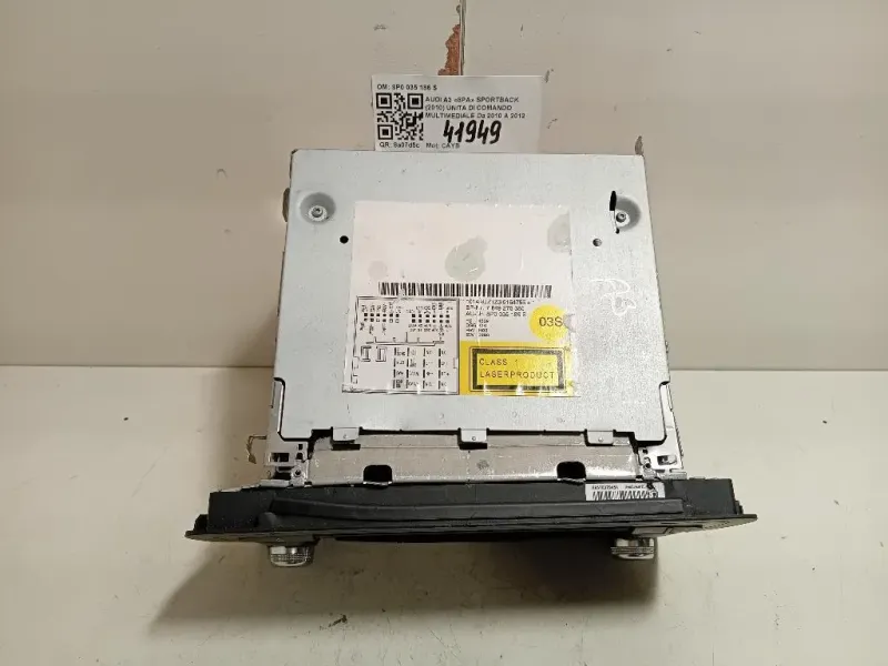 Unita DI Comando Multimediale 8P0 035 186 S Audi A3 8PA Sportback 2010