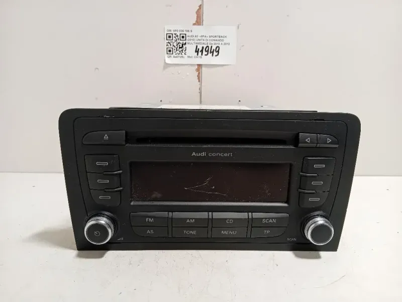 Unita DI Comando Multimediale 8P0 035 186 S Audi A3 8PA Sportback 2010