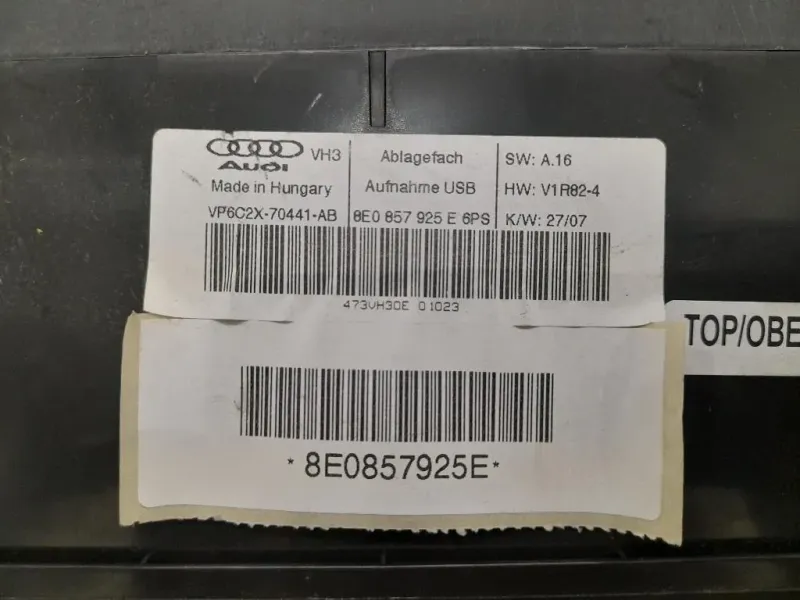 Unita DI Comando Multimediale 8E0857925E Audi A4 8ED Avant 2005