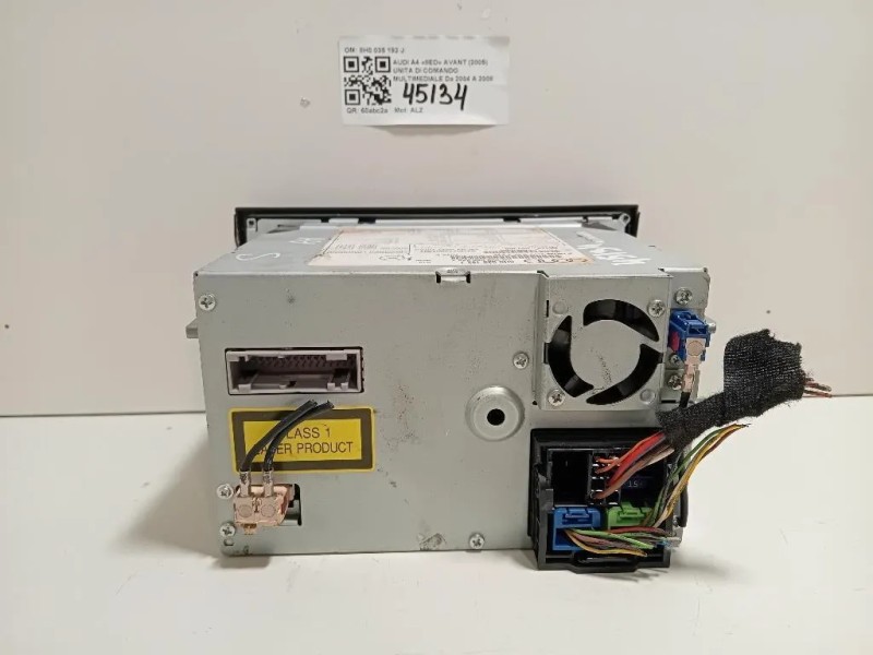 Unita DI Comando Multimediale 8H0 035 192 J Audi A4 8ED Avant 2005