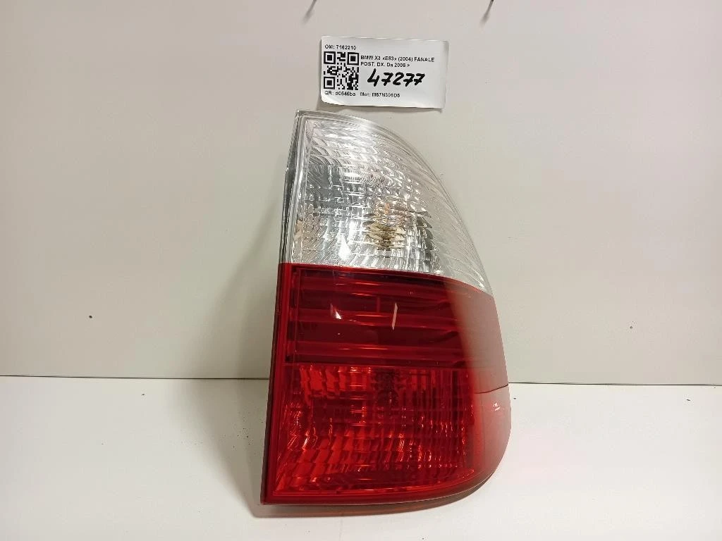 Fanale POST DX 7162210 Bmw X3 E83 2004