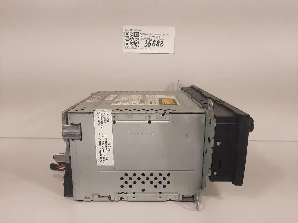Unita DI Comando Multimediale 8T1 035 186 C Audi A4 8K5 Avant 2008