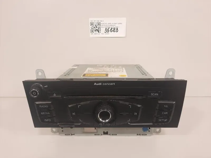 Unita DI Comando Multimediale 8T1 035 186 C Audi A4 8K5 Avant 2008