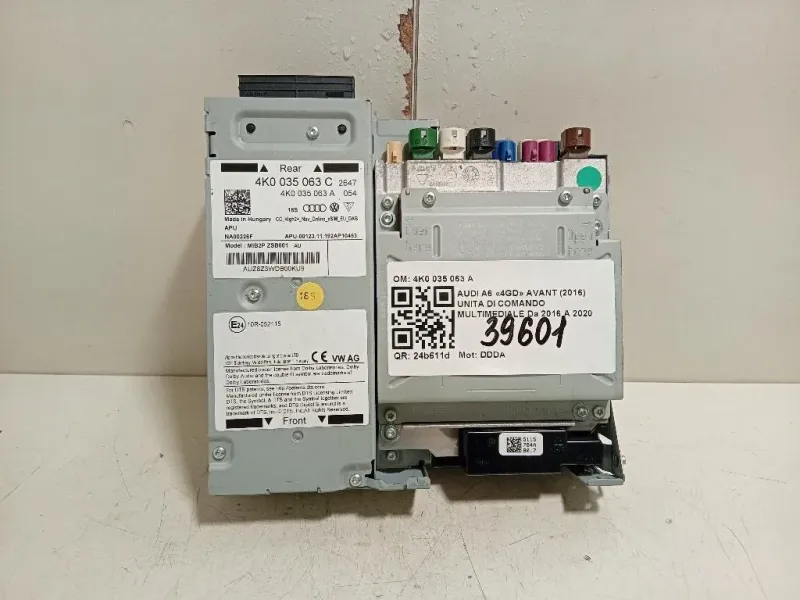 Unita DI Comando Multimediale 4K0 035 063 A Audi A6 4GD Avant 2016