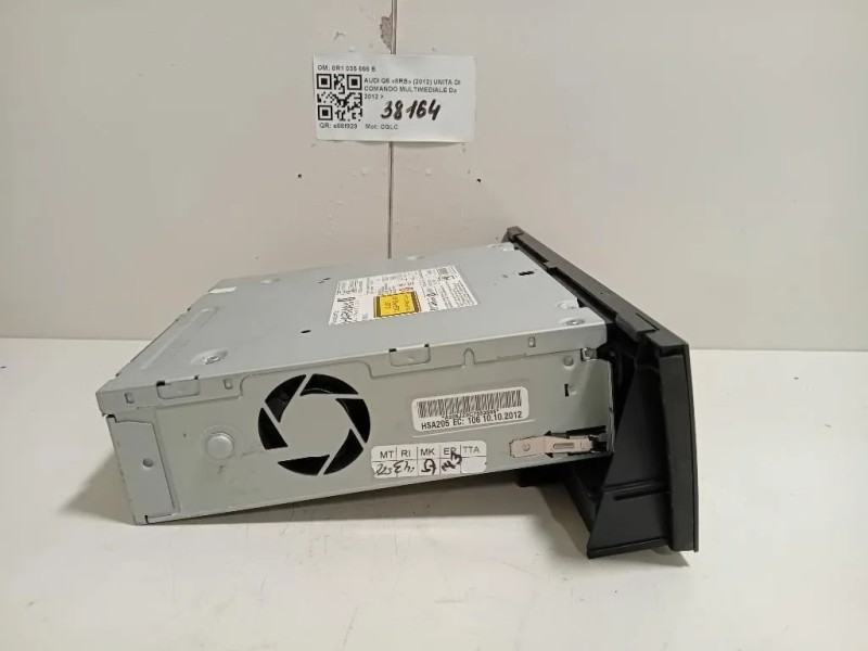 Unita DI Comando Multimediale 8R1035666B Audi Q5 8RB 2012