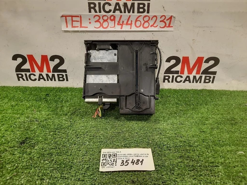Unita DI Comando Multimediale 8T0 035 785 A Audi Q5 8RB 2012