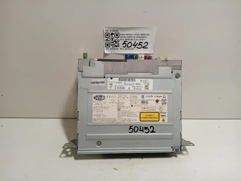 Unita DI Comando Multimediale 9139895 Bmw Serie 1 F20 Berlina 2015
