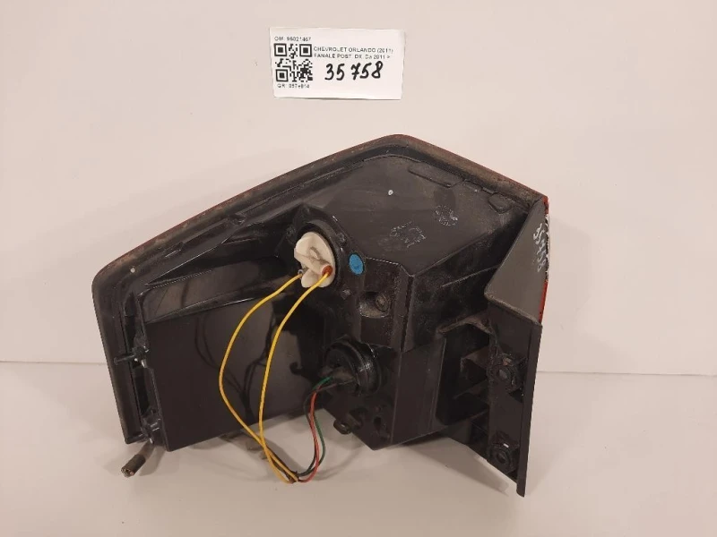 Fanale POST DX 95021467 Chevrolet Orlando 2011