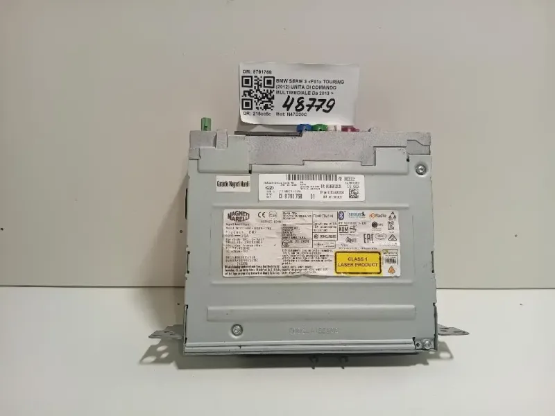 Unita DI Comando Multimediale 8791768 Bmw Serie 3 F31 Touring 2012