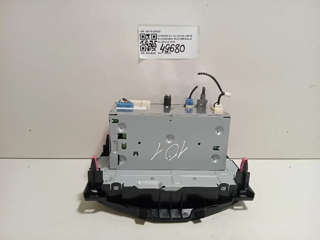 Unita DI Comando Multimediale 86170-0H020 Citroen C1 II 2014