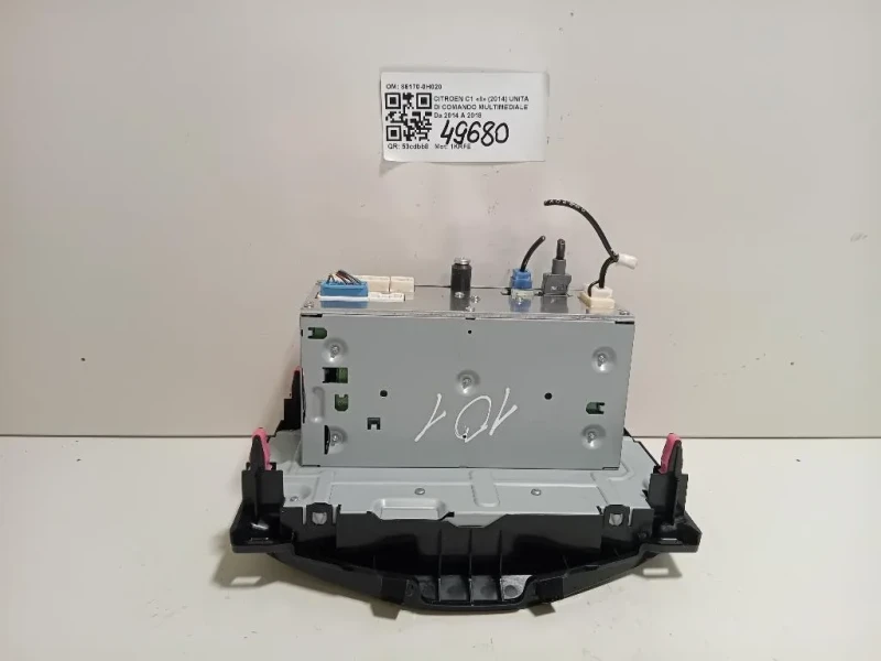 Unita DI Comando Multimediale 86170-0H020 Citroen C1 II 2014