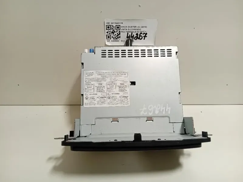 Unita DI Comando Multimediale 281154217R Dacia Duster II 2018