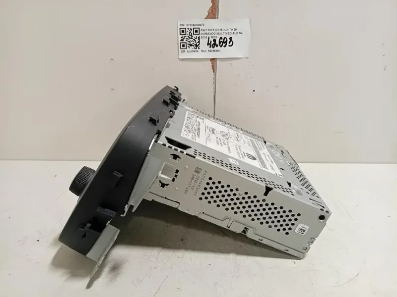 Unita DI Comando Multimediale 07356050970 Fiat 500X 2015