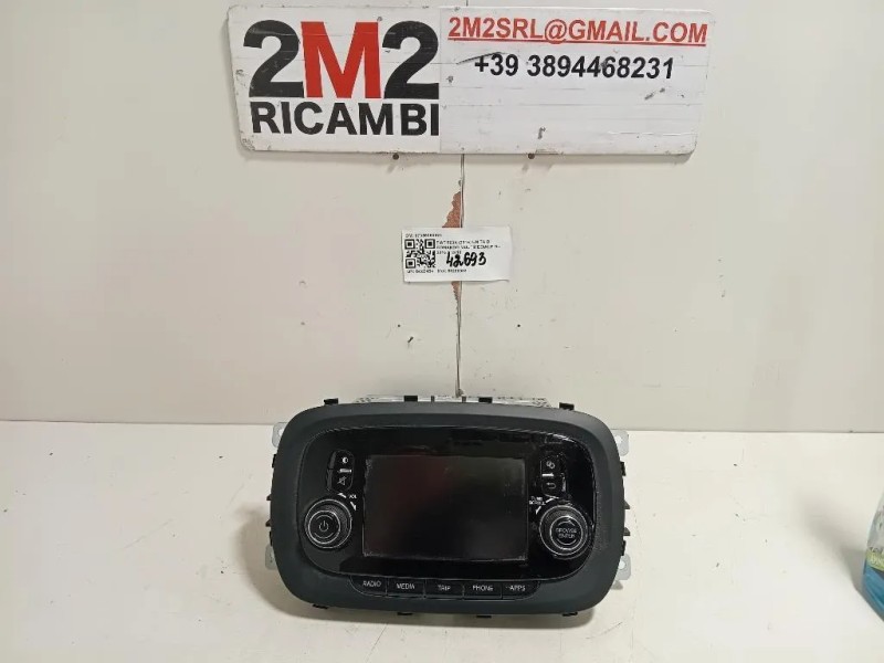 Unita DI Comando Multimediale 07356050970 Fiat 500X 2015