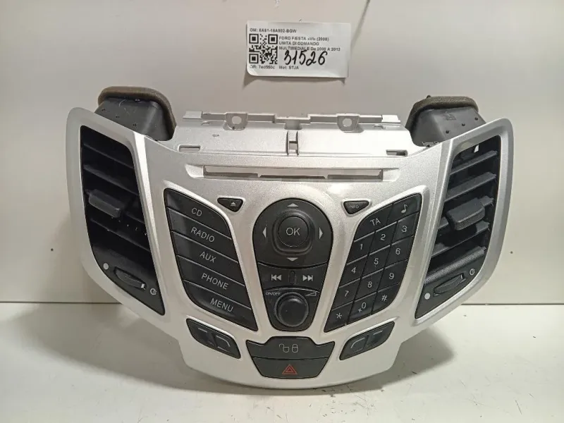 Unita DI Comando Multimediale 8A61-18A802-BGW Ford Fiesta VI 2008