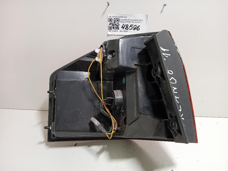 Fanale POST DX FANALE POST DX Chevrolet Orlando 2011