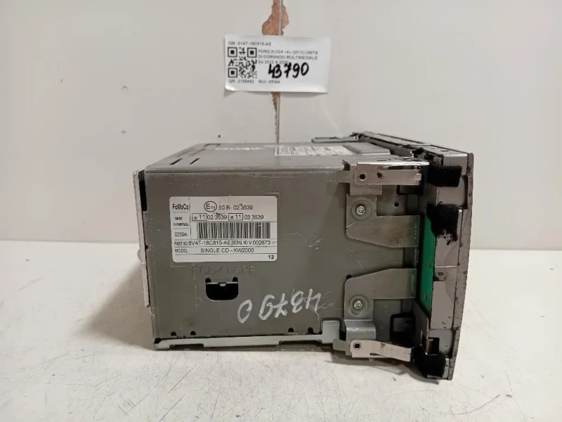 Unita DI Comando Multimediale 8V4T-18C815-AE Ford KUGA II 2013