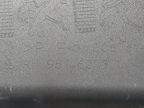 Paraurti Angolare POST DX NUDO 98166681877 Peugeot 5008 II 2017