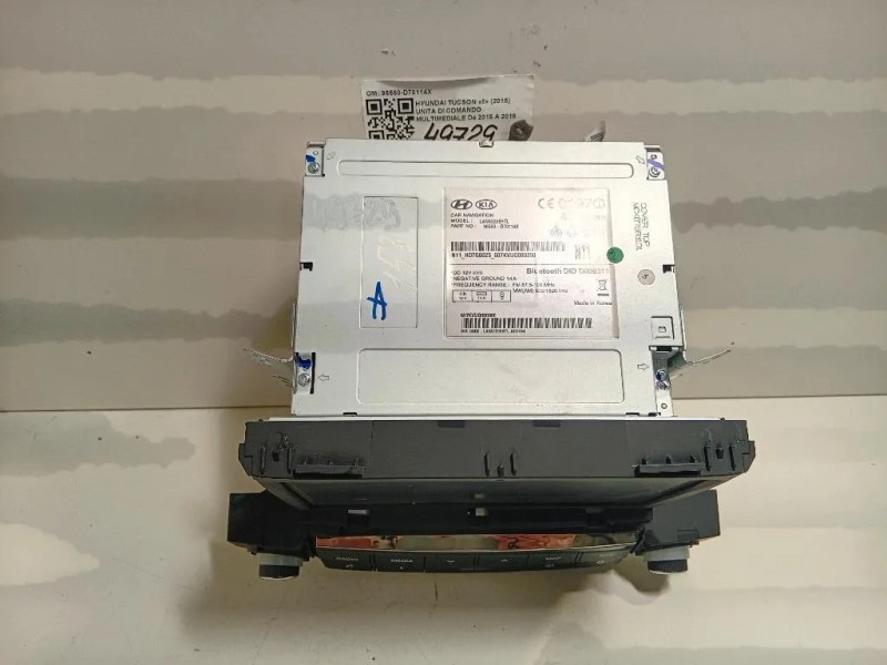 Unita DI Comando Multimediale 96560-D70114X Hyundai Tucson II 2015