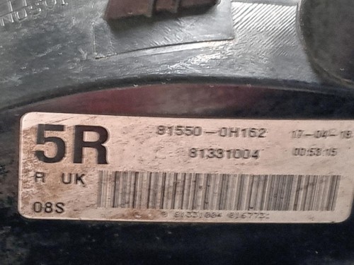 Paraurti Angolare POST SX 1305762070 Citroen Jumper III 2014