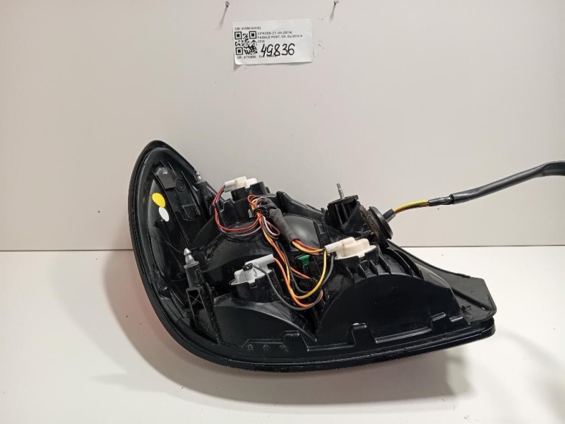 Fanale POST DX 81550-0H162 Citroen C1 II 2014