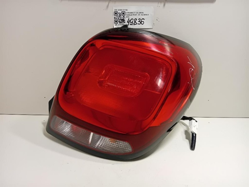 Fanale POST DX 81550-0H162 Citroen C1 II 2014