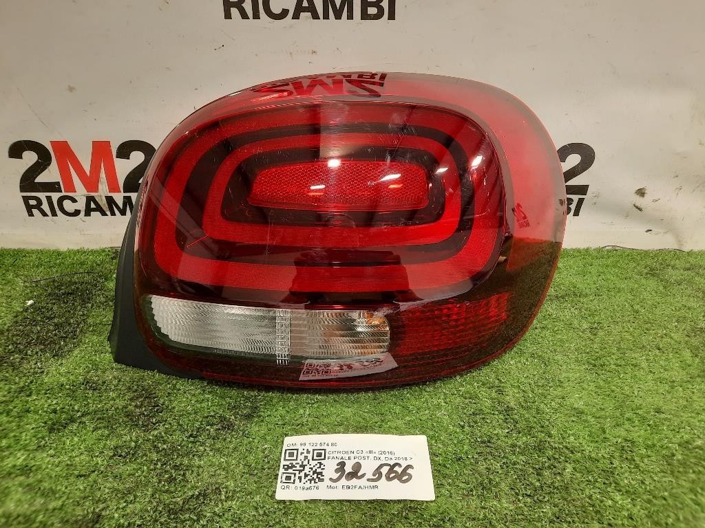 Fanale POST DX 98 122 574 80 Citroen C3 III 2016