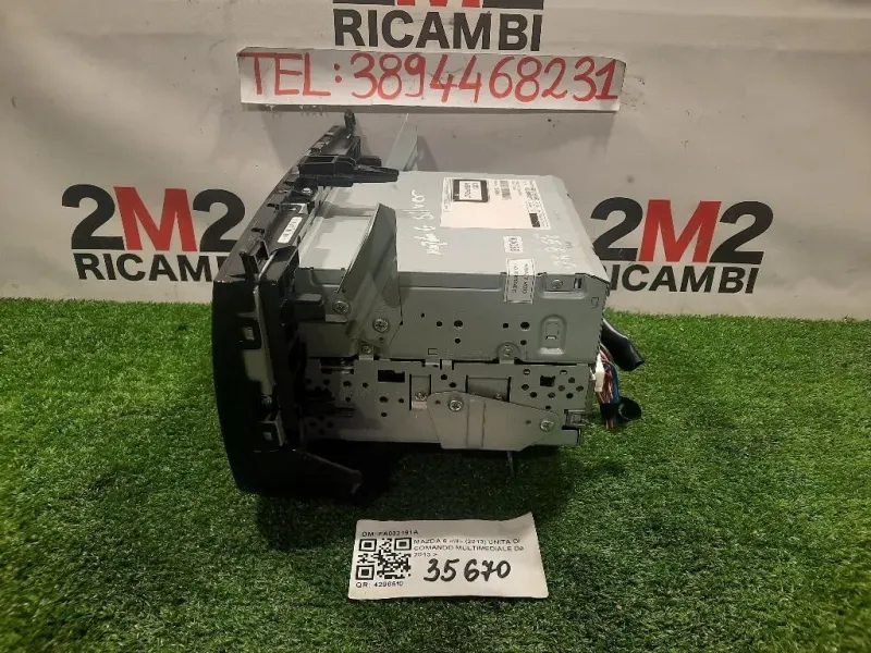 Unita DI Comando Multimediale GSL1669RX CQ-EM4970VT Mazda 6 III 2013