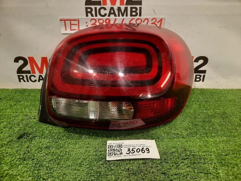 Fanale POST DX 9812257680 Citroen C3 III 2016