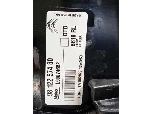 Fanale POST DX 9812257480 Citroen C3 III 2016