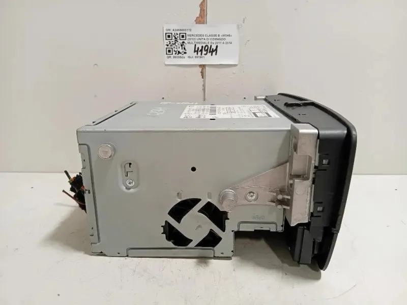 Unita DI Comando Multimediale A2469000112 Mercedes Classe B W246 2012