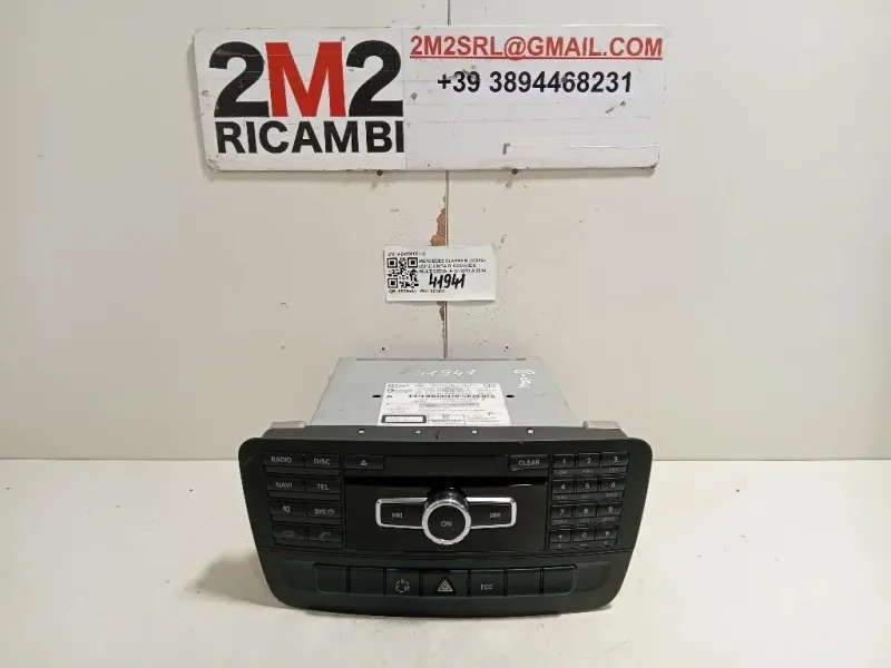 Unita DI Comando Multimediale A2469000112 Mercedes Classe B W246 2012
