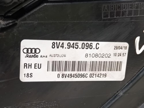 Fanale POST DX 8V4 945 096 C Audi A3 8VA Sportback 2012