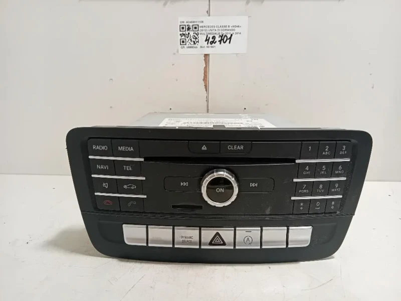Unita DI Comando Multimediale A2469011106 Mercedes Classe B W246 2012