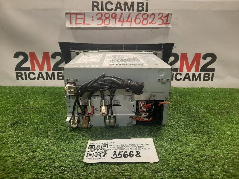 Unita DI Comando Multimediale A2049004714 Mercedes Classe C W204 2007