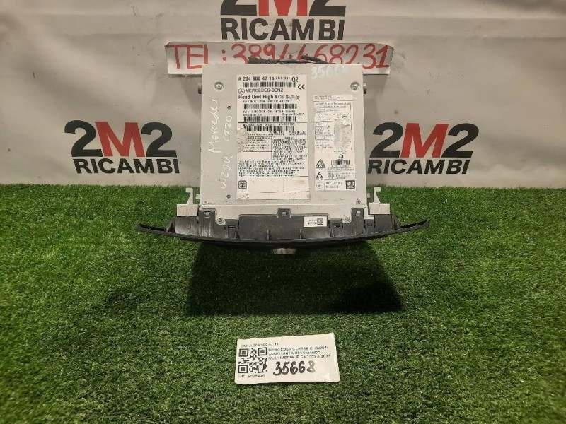 Unita DI Comando Multimediale A2049004714 Mercedes Classe C W204 2007