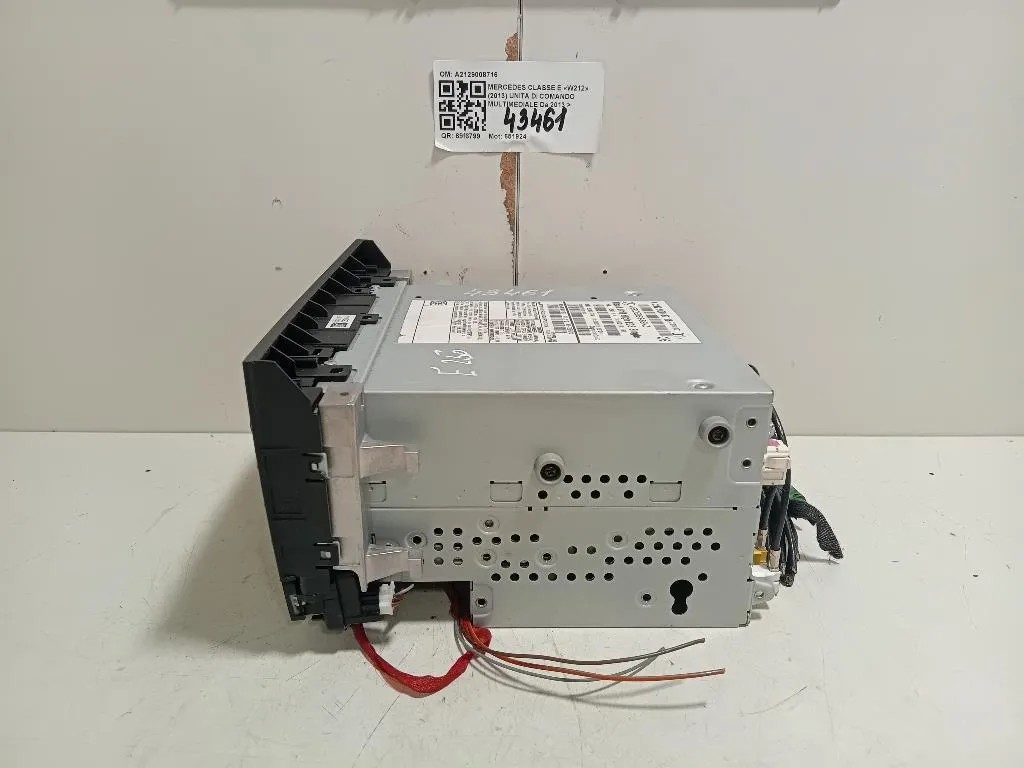 Unita DI Comando Multimediale A2129008716 Mercedes Classe E W212 2013