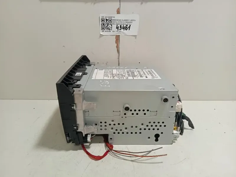 Unita DI Comando Multimediale A2129008716 Mercedes Classe E W212 2013